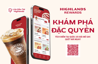 Cách đăng ký thành viên và tích điểm tại Highlands Coffee