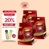 Cà Phê Highlands Coffee 3in1 Hòa Tan hộp 50 Gói x 17gr x 3 Túi
