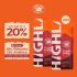 Cà Phê Highlands Coffee 3in1 Hòa Tan hộp 20 Gói x 17gr